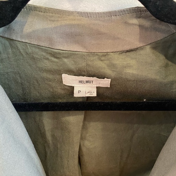 Helmut Lang Olive Green Blazer jacket - Picture 2 of 3